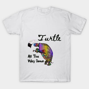 Turtle all the way down T-Shirt